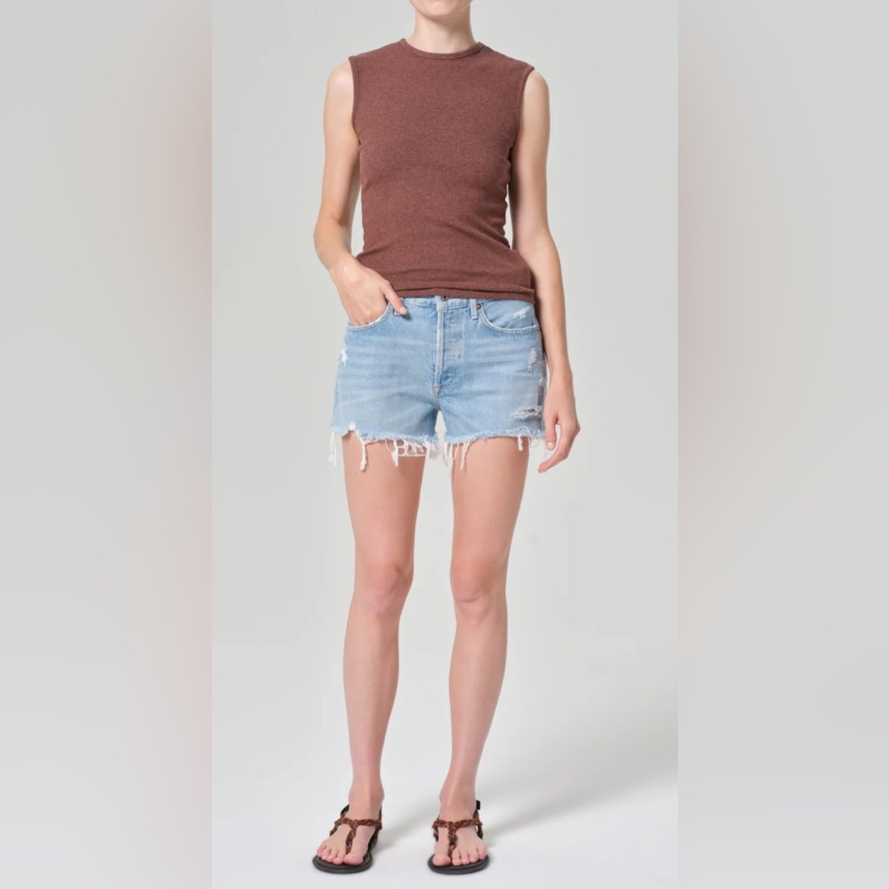 AGOLDE Parker Vintage Cut Off Short in Swapmeet